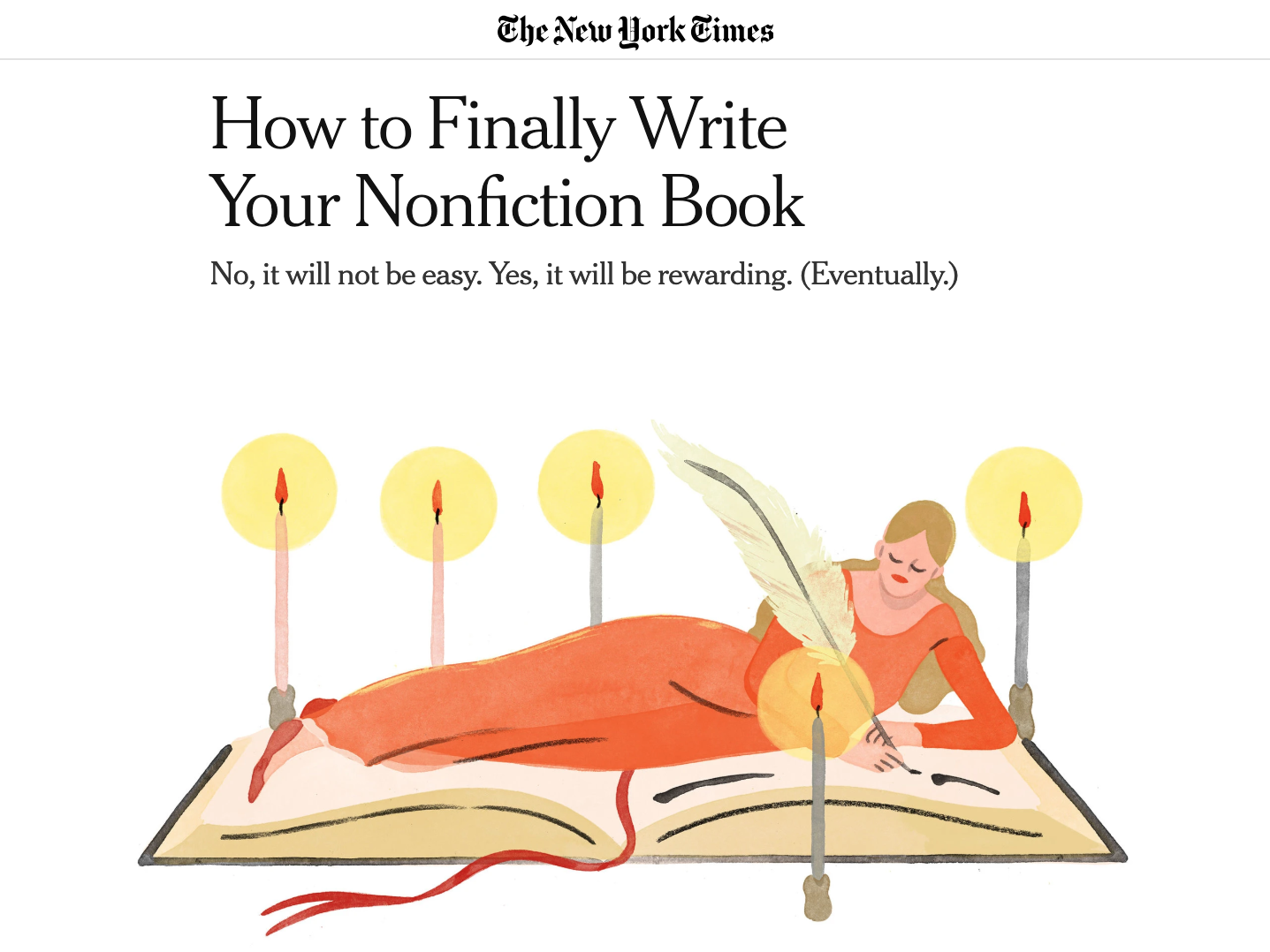 Read more about the article How to Finally Finish Your NonFiction Book