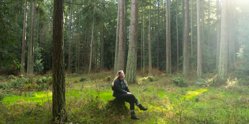 2020.02.19 - Me Sitting in the Forest